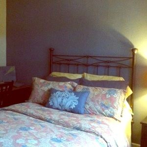 Pottery Barn F/Q Palampore duvet cover w/ 2 shams